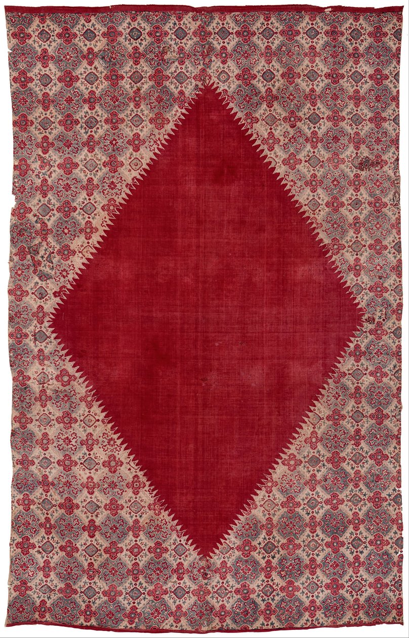 Tissu cérémoniel et héritage sacré (dodot) avec champ de diamant central - Unbekannt Unbekannt