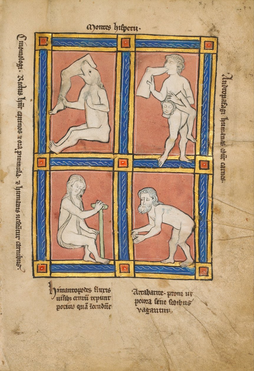 Cinomologus; Anthropophage; Himantopode; Artabatite - Unbekannt Unbekannt
