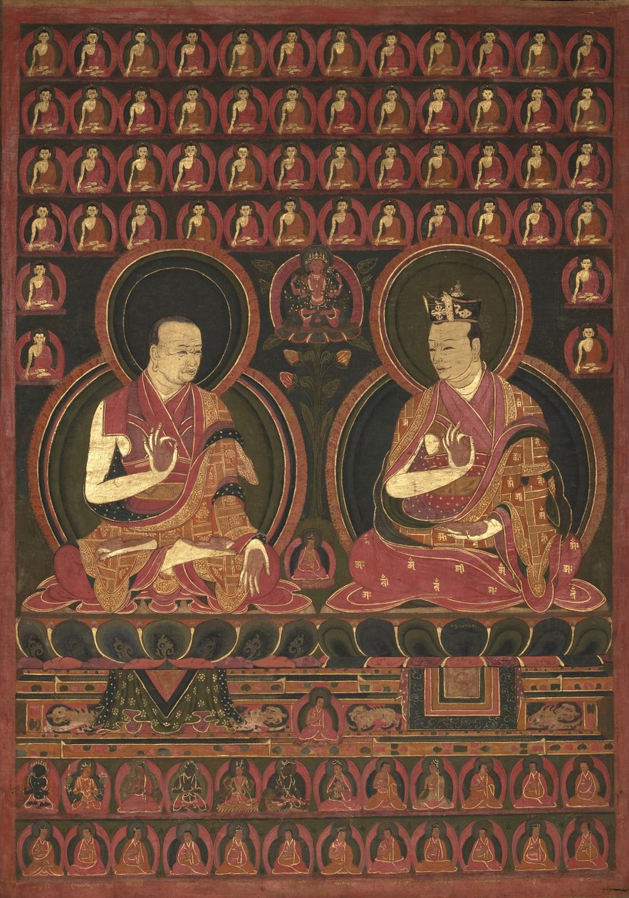 Huitième Karmapa, Mikyo Dorje (1507-1554) et son professeur le Premier Sangye Nyenpa - Unbekannt Unbekannt