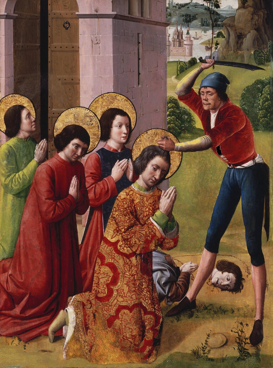 Le Martyre des Saints Côme et Damien avec leurs trois frères, partie d