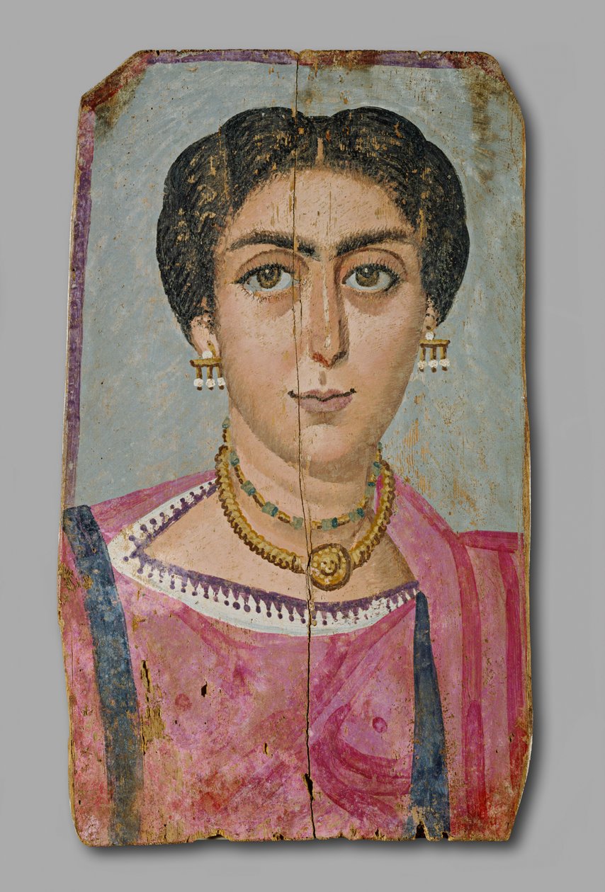 Portrait de momie - Femme avec collier - Unbekannt Unbekannt