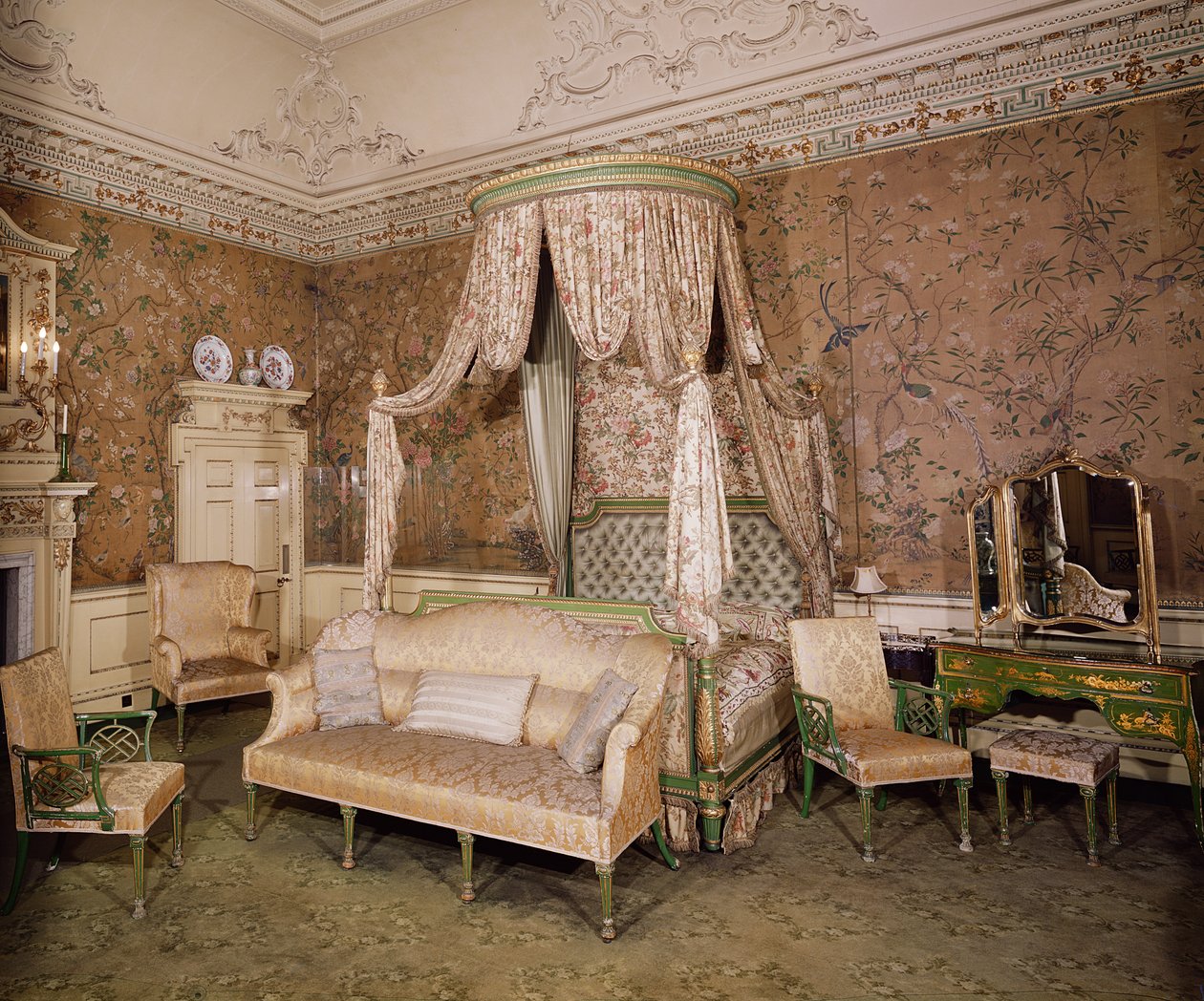 Nostell Priory, la chambre d