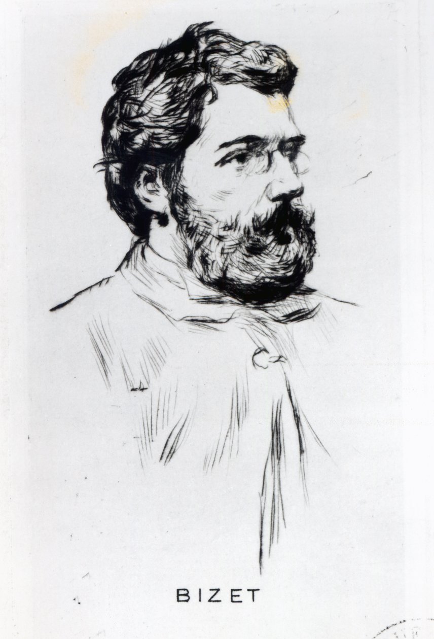 Portrait de Georges Bizet (1838-75) - Unbekannt Unbekannt