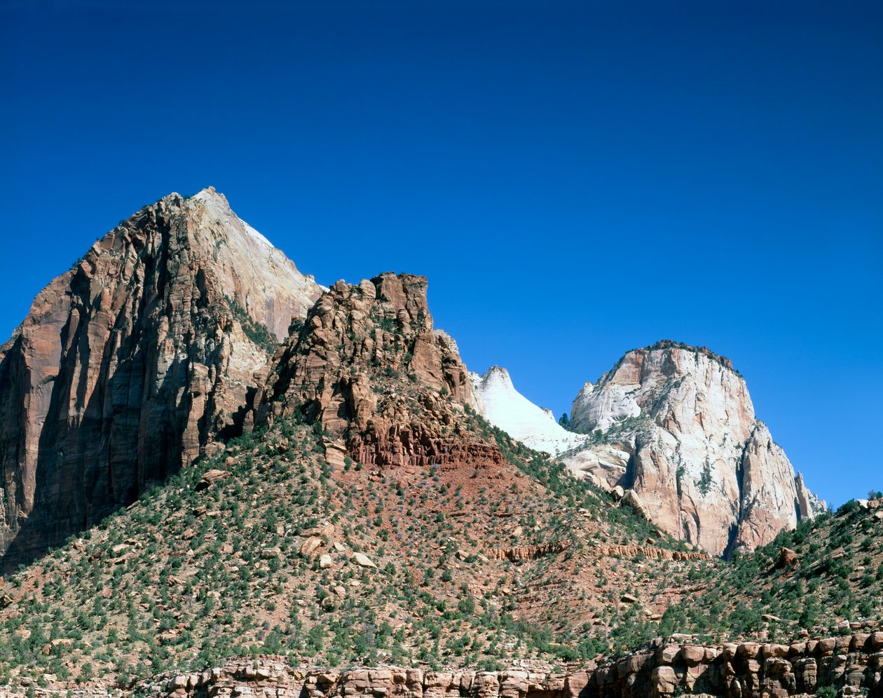 Tours de roche au parc national de Zion, Utah - Unbekannt Unbekannt