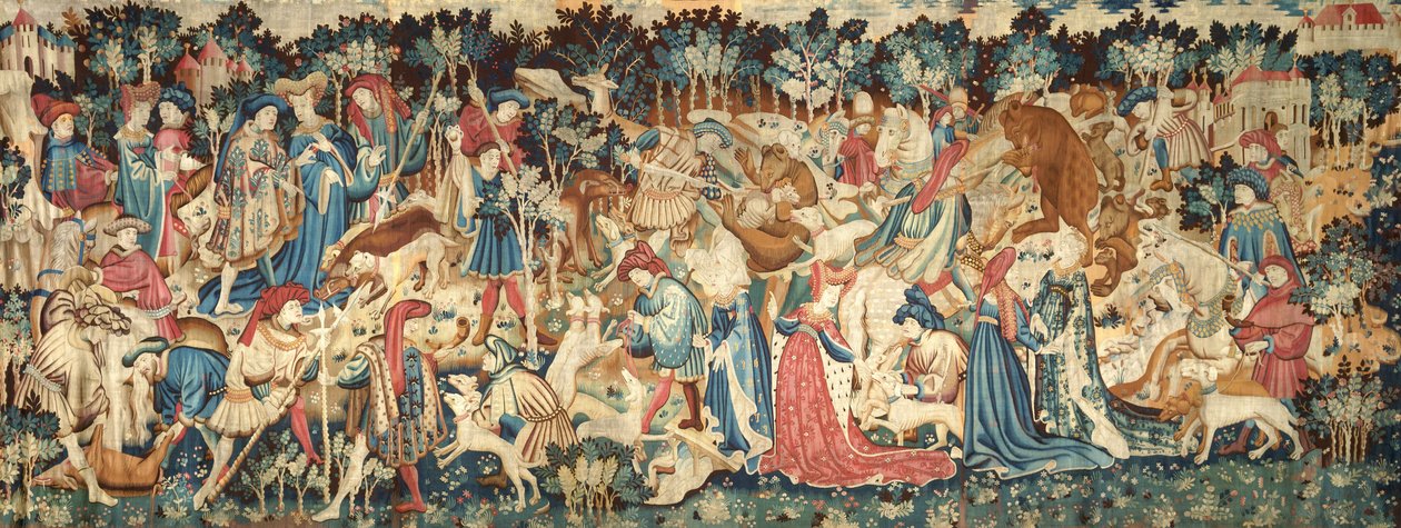 Les Tapisseries de Chasse du Devonshire; Chasse au sanglier et à l