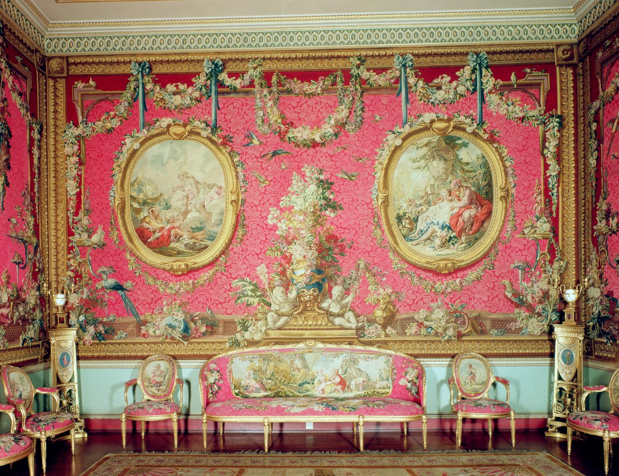 La salle de tapisserie, vers 1763 - Unbekannt Unbekannt
