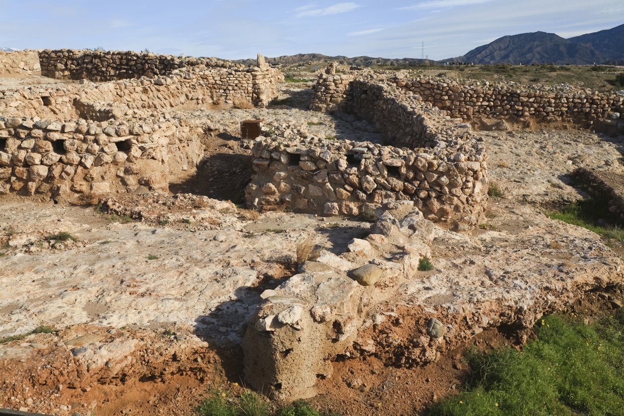 La porte principale et la barbacane de la ville, Los Millares, près de Santa Fe Mondujar - Unbekannt Unbekannt