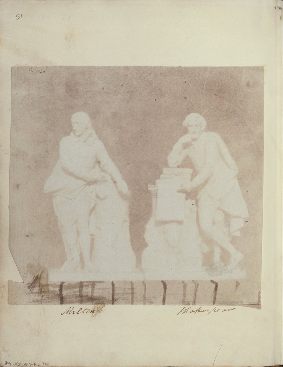 Statuettes de Milton et Shakespeare - Unbekannt Unbekannt