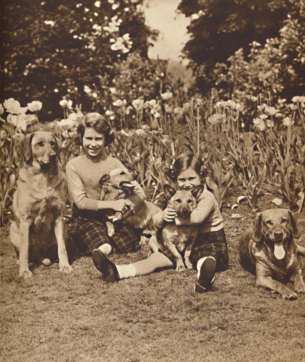 -Et amis, princesses Elizabeth et Mary au Royal Lodge, Windsor - Unbekannt