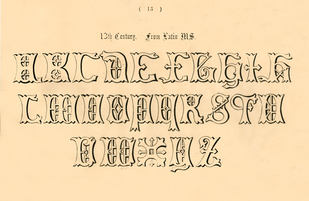 13ème siècle. D