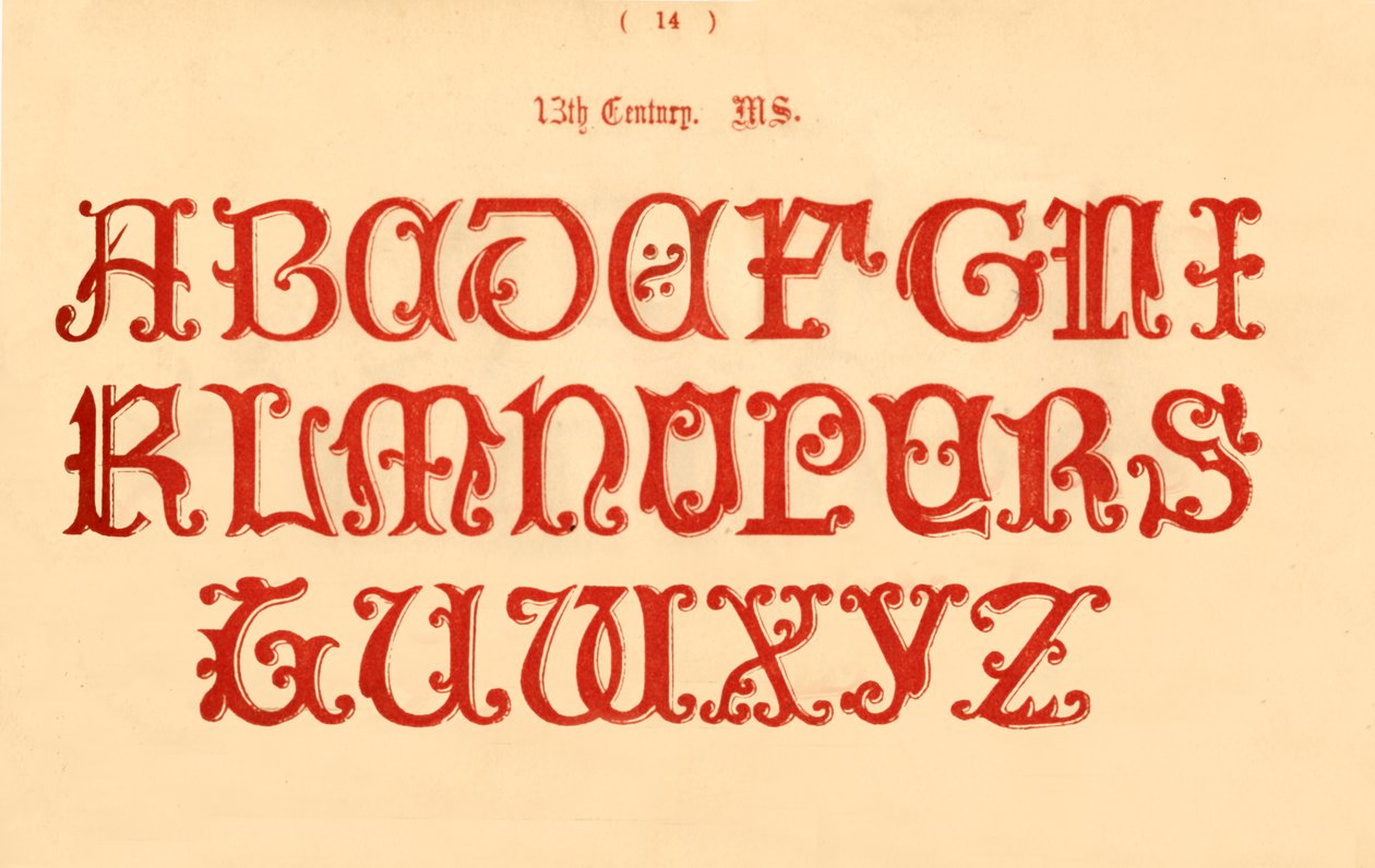 13ème siècle. MS., 1862 - Unbekannt