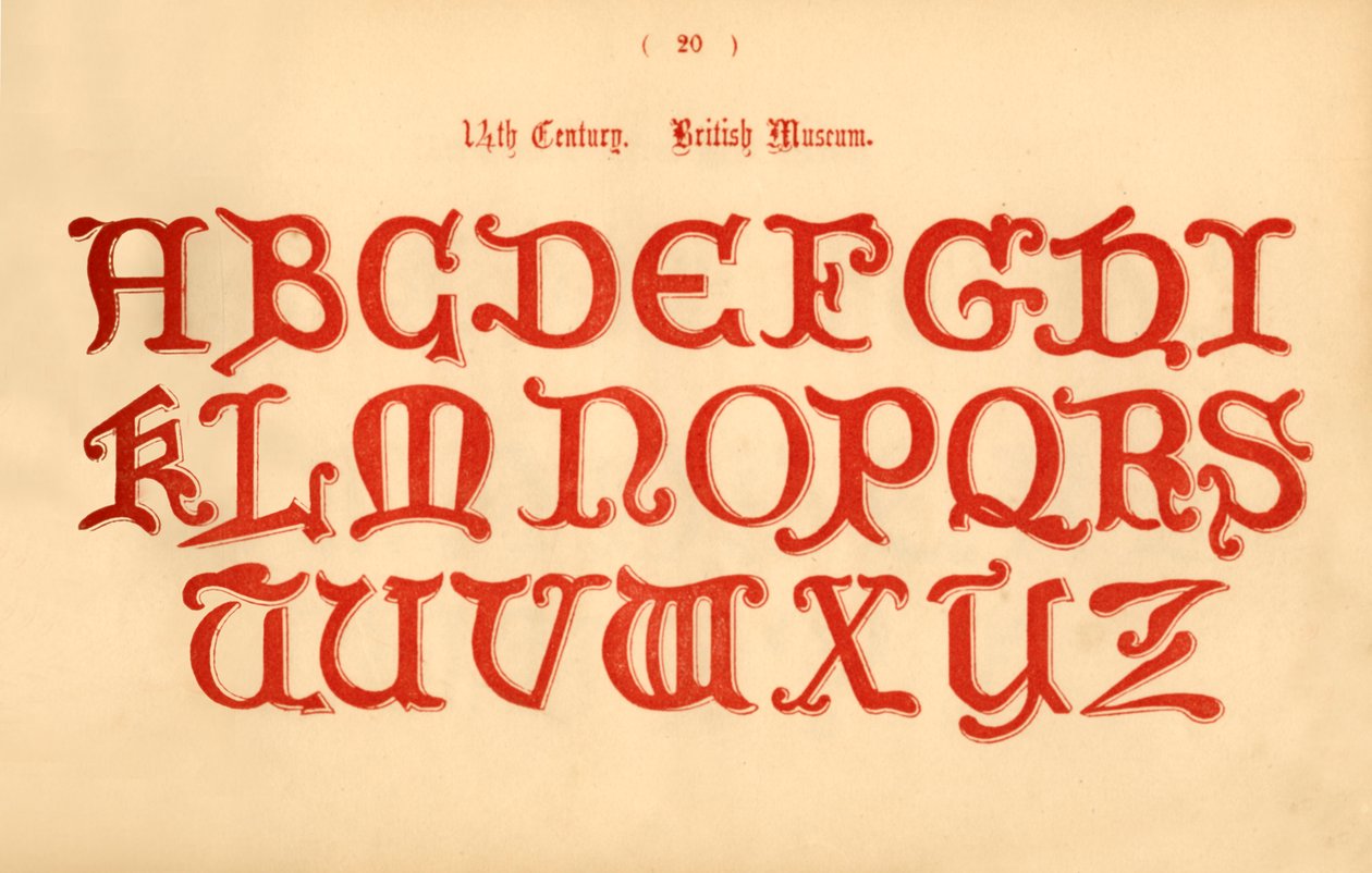 14e siècle. British Museum - Unbekannt