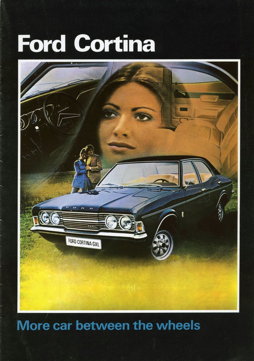 Couverture de la Brochure de Vente de la Ford Cortina Mk3 de 1972 - Unbekannt