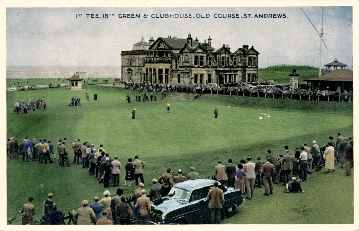 1er Tee, 18e Green & Clubhouse, Old Course, St. Andrews - Unbekannt