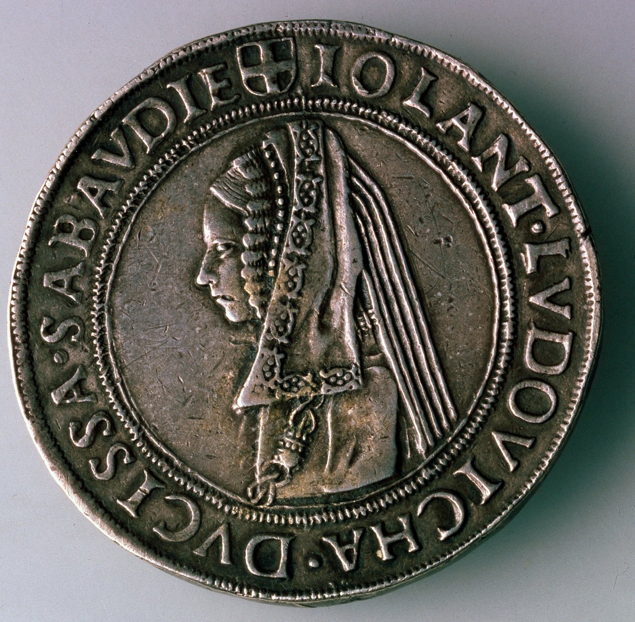 4-Testoon. Duché de Savoie, Italie, Revers : Iolanta Ludovica, duchesse de Savoie, 1497-1504 - Unbekannt