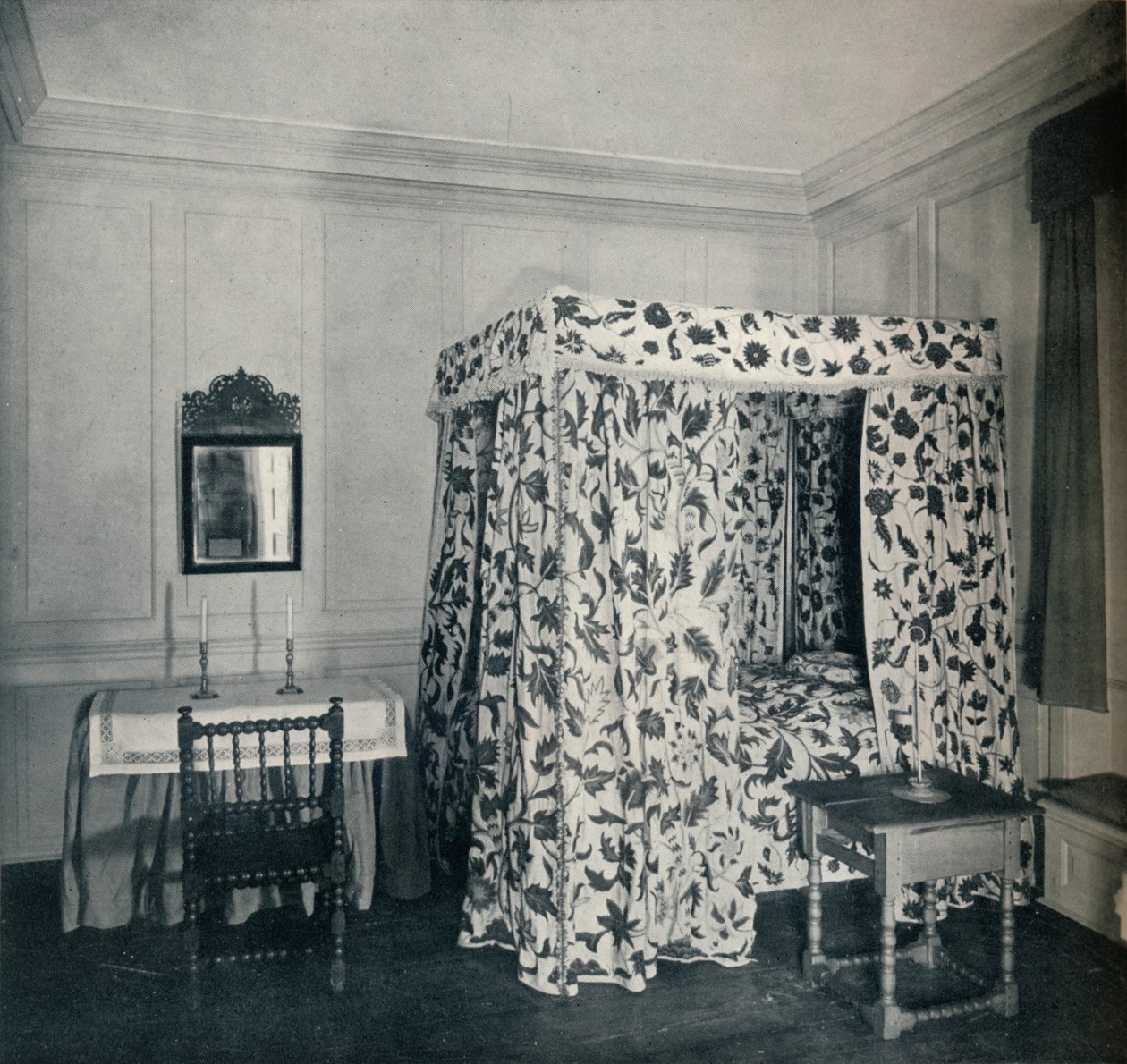 Une chambre de la maison du Major Nicholas Sewall, à Secretary, 1930 - Unbekannt