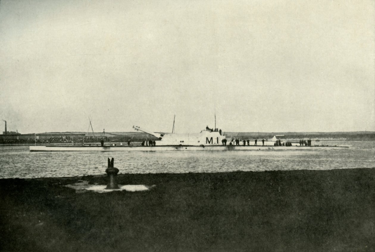 Un super-sous-marin britannique, vers 1914-1918, 1919 - Unbekannt