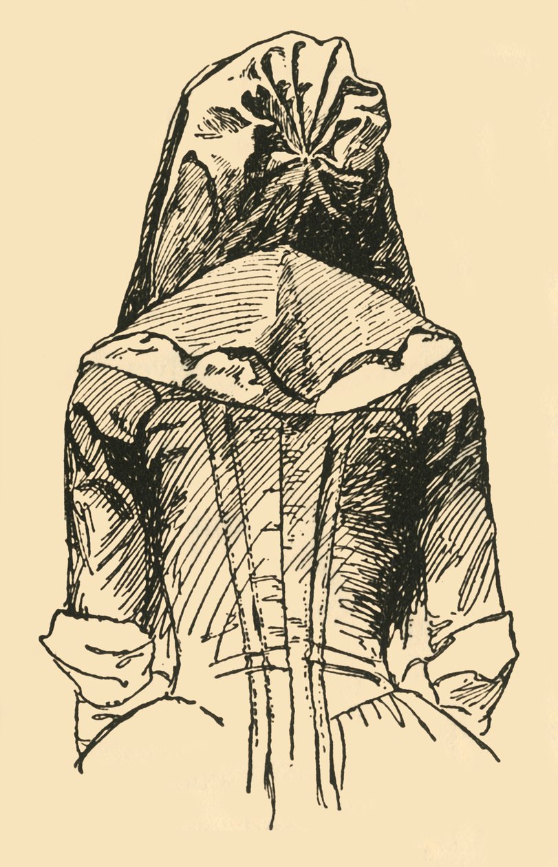 Une Capuche en Camlet, tirée d
