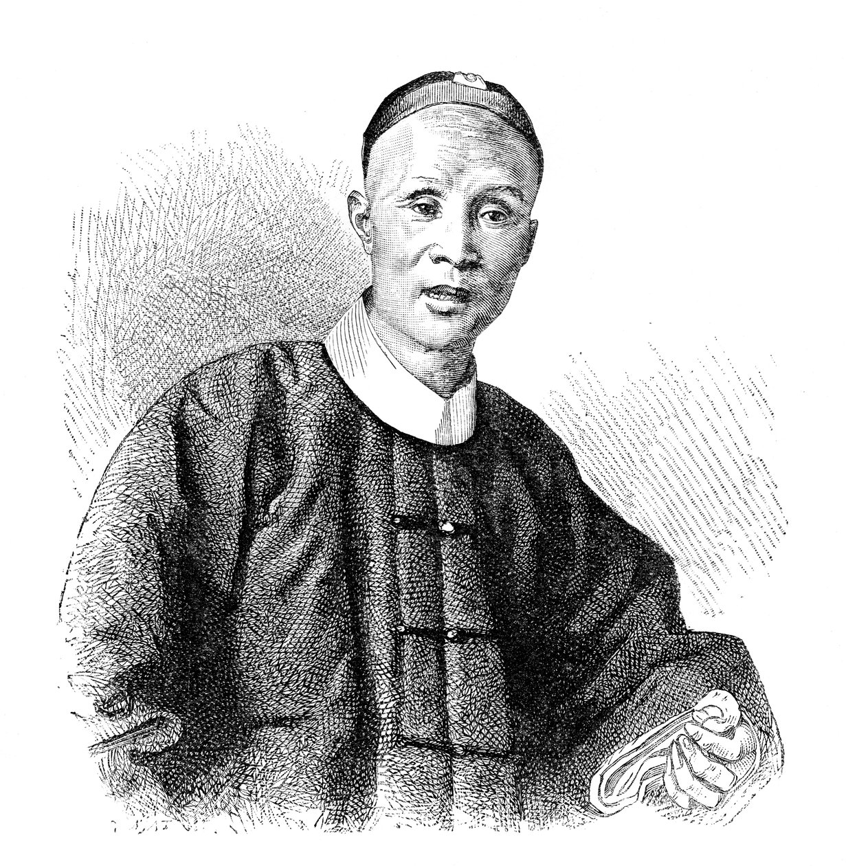 Un savant chinois, vers 1890 - Unbekannt