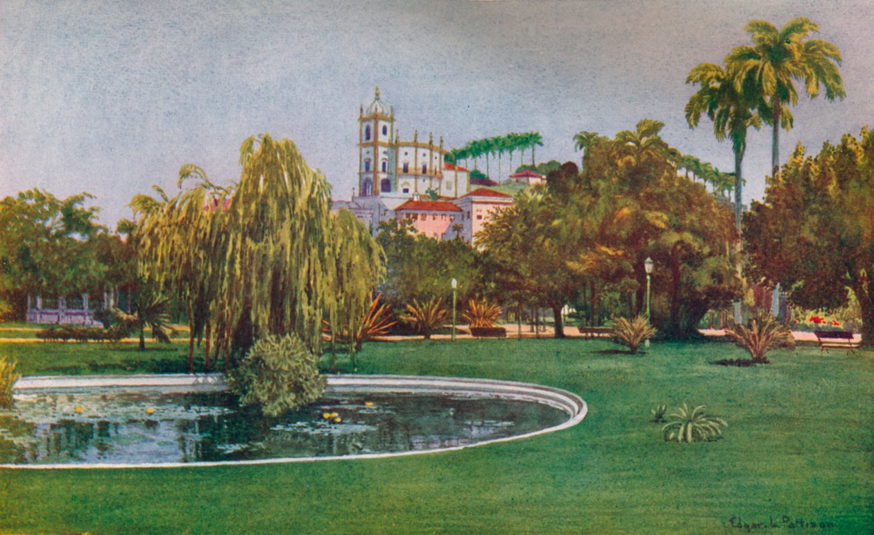 Un coin de la Praça da Glória, 1914 - Unbekannt