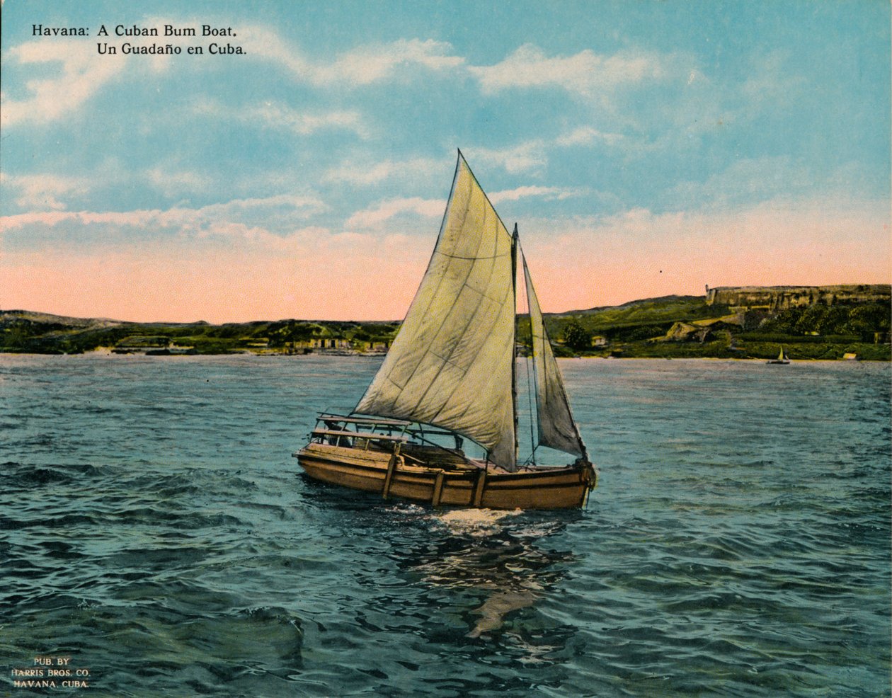 Un bateau de ravitaillement cubain, La Havane, vers 1920 - Unbekannt