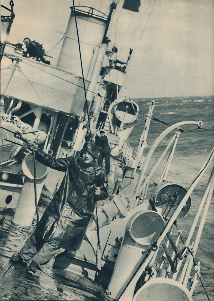 Un destroyer par gros temps, 1936 - Unbekannt