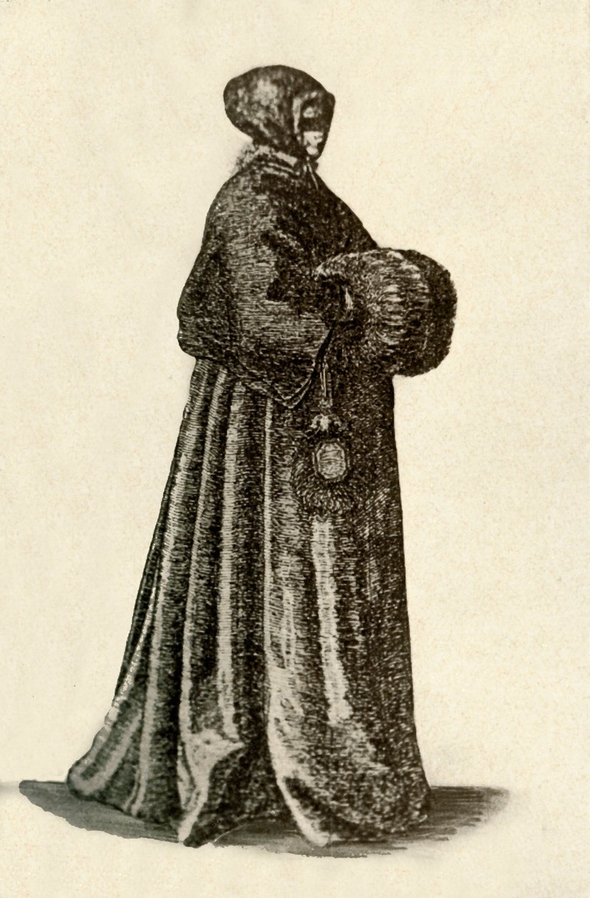 Une dame hollandaise en tenue extérieure, 1640, 1937 - Unbekannt