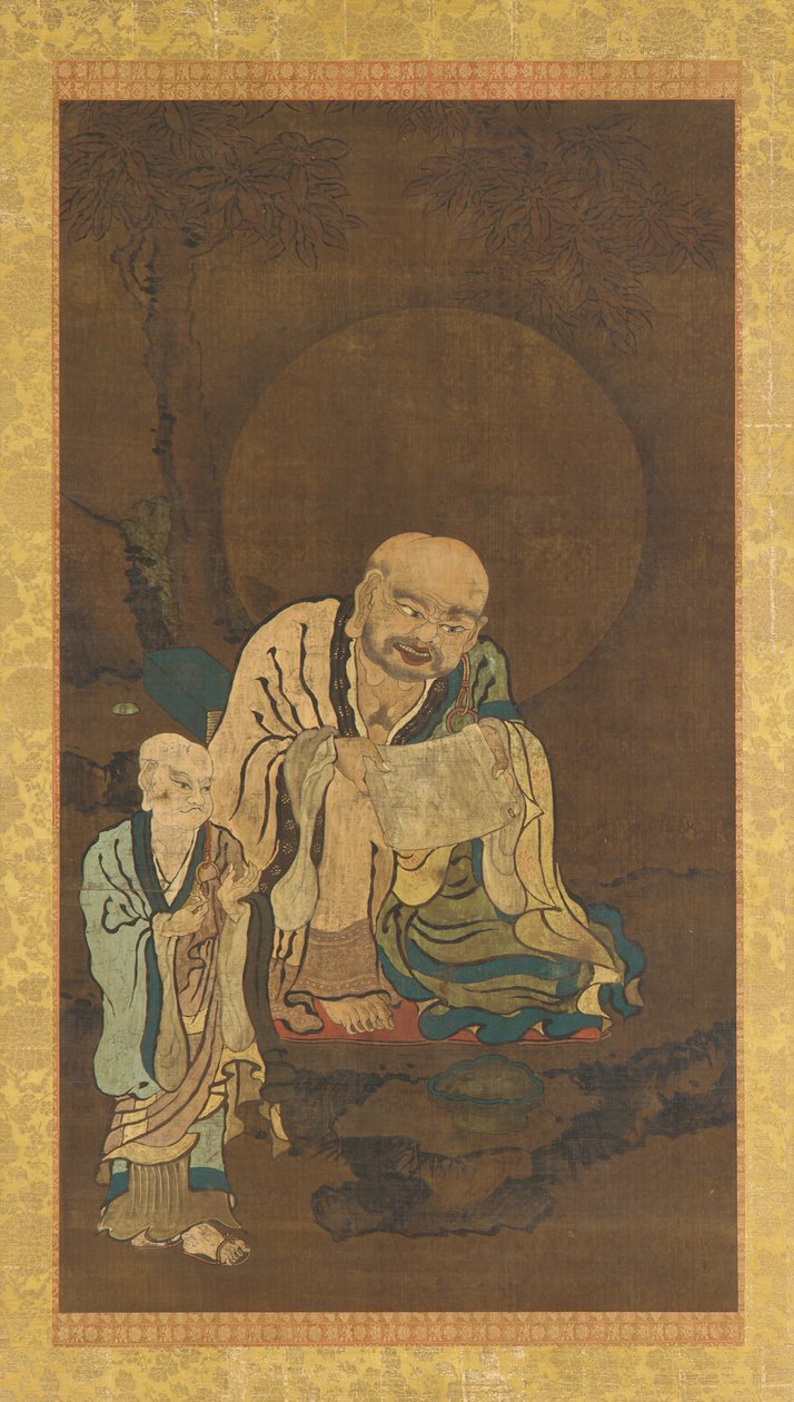 Un Luohan et un assistant, dynastie Ming, 1368-1644 - Unbekannt