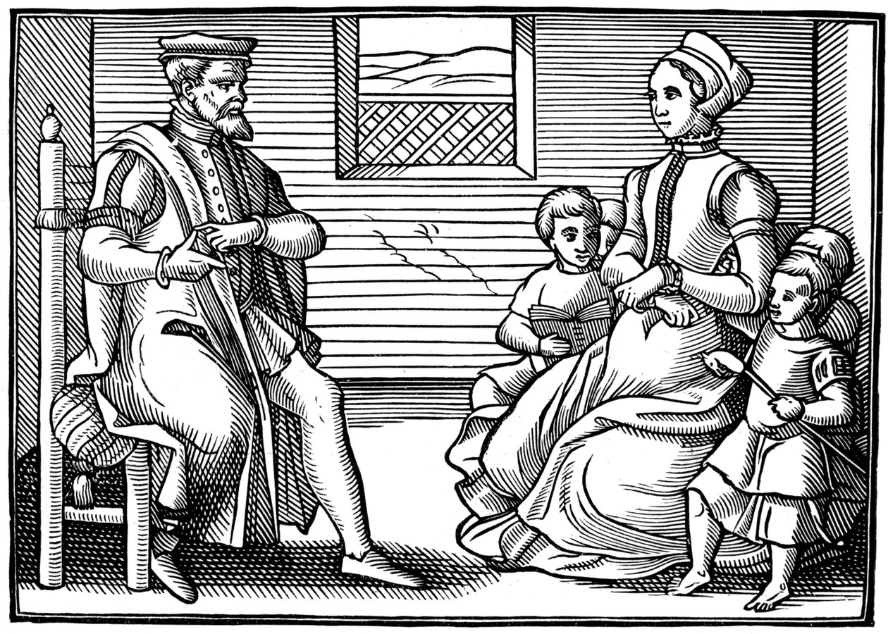 Une famille puritaine, 1563 - Unbekannt