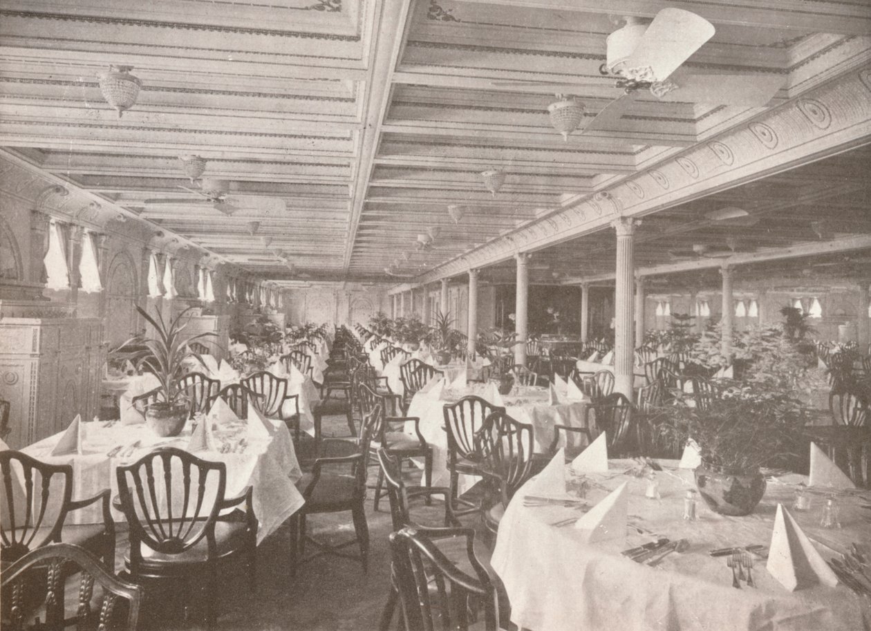 Une salle à manger de la Royal Mail, 1914 - Unbekannt