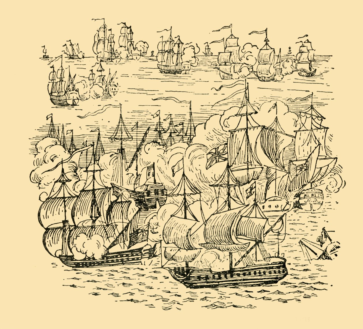 Combat naval entre l