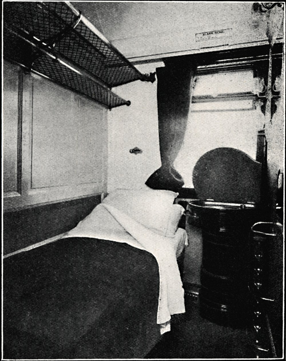 Une couchette sur le Night Scotsman, London & North Eastern Railway, 1926 - Unbekannt