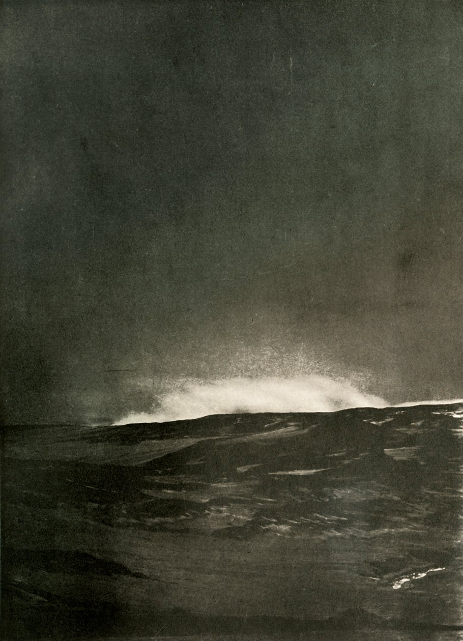 Une explosion de vapeur sur le mont Bird, c1908, 1909 - Unbekannt