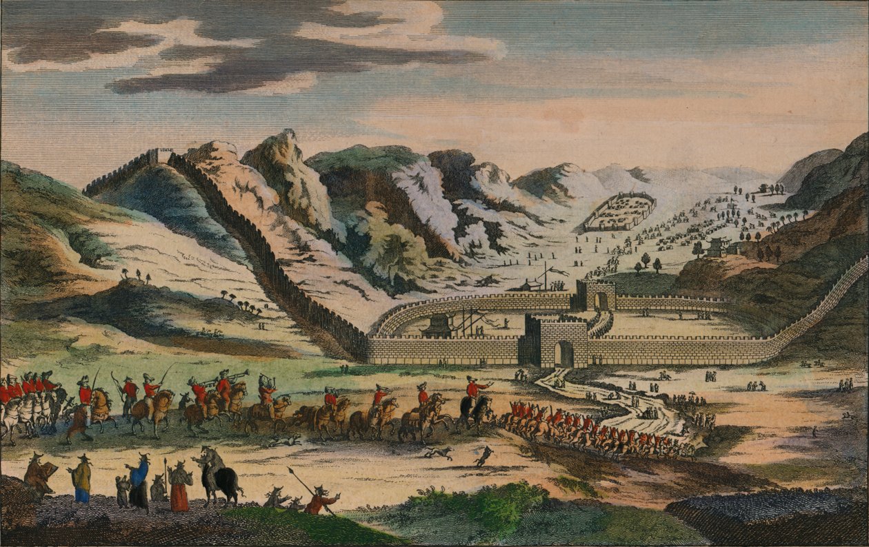 Vue de la célèbre Grande Muraille de Chine - Unbekannt