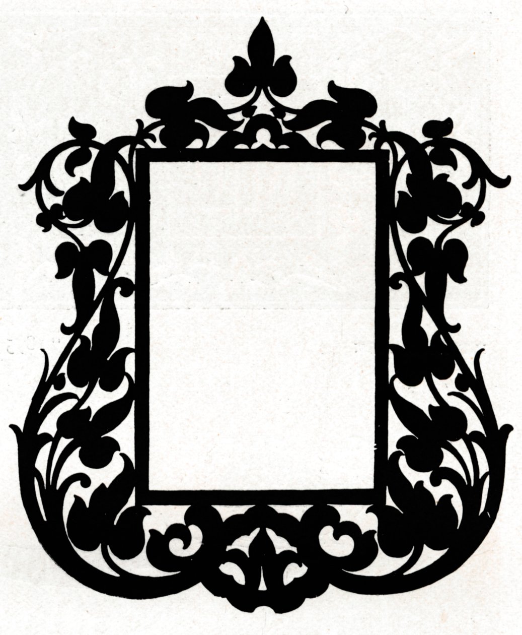 Un design pour un cadre de tableau intitulé Esthétique, 1898 - Unbekannt