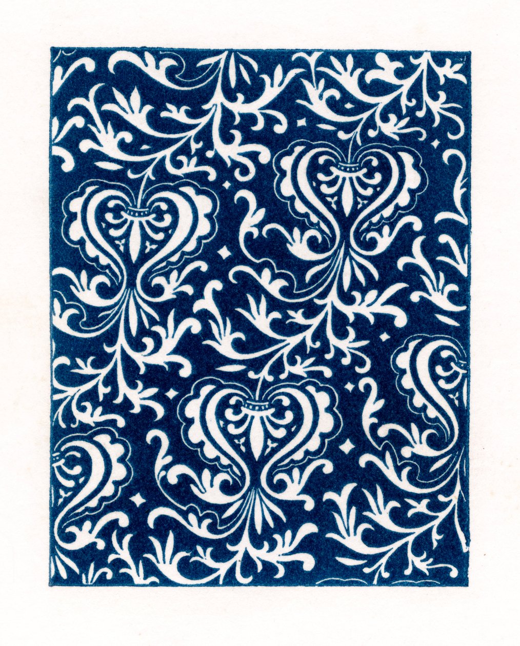 Un motif de tissu, 1843 - Unbekannt