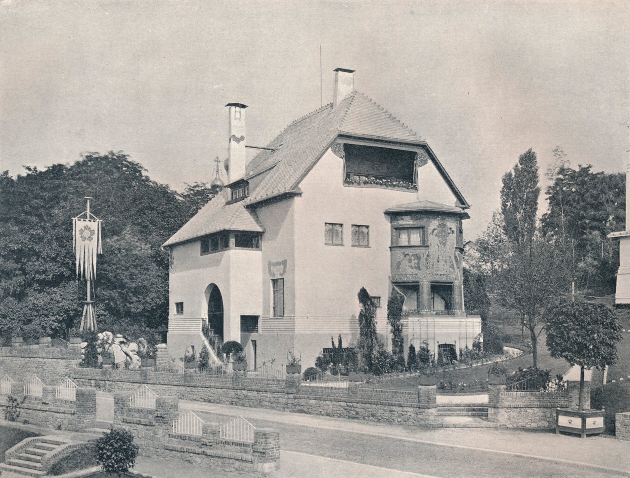 Maison conçue par Hans Christiansen, vers 1901 1901-1902 - Unbekannt