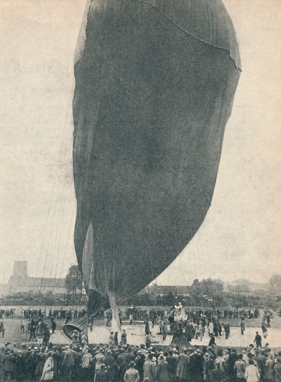 Un énorme ballon était nécessaire pour l