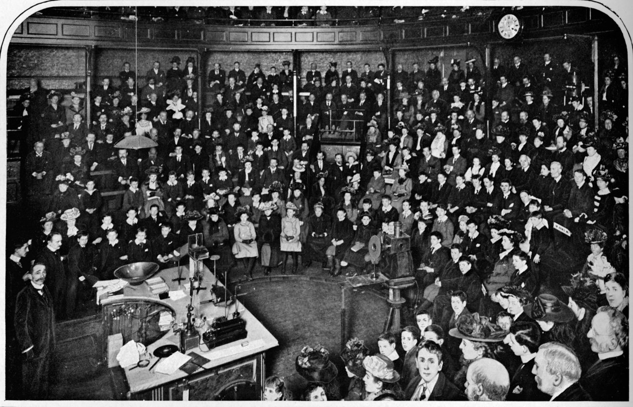 Une conférence à la Royal Institution, Londres - Unbekannt