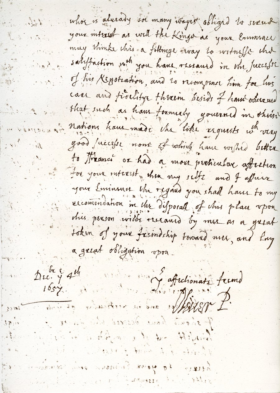 Une lettre d
