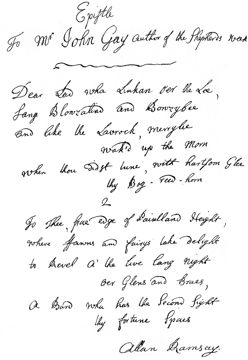 Une lettre d