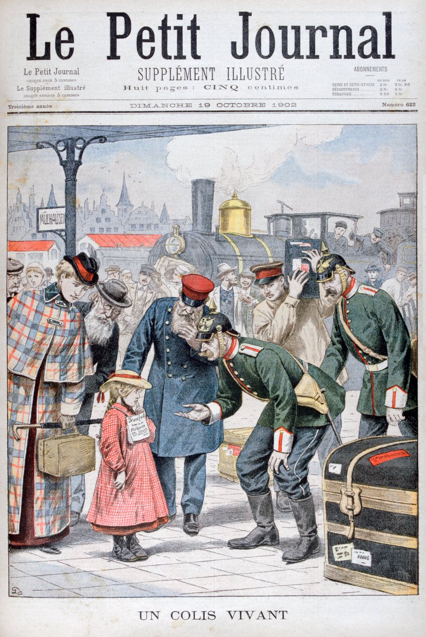 Un colis vivant, Allemagne, 1902 - Unbekannt