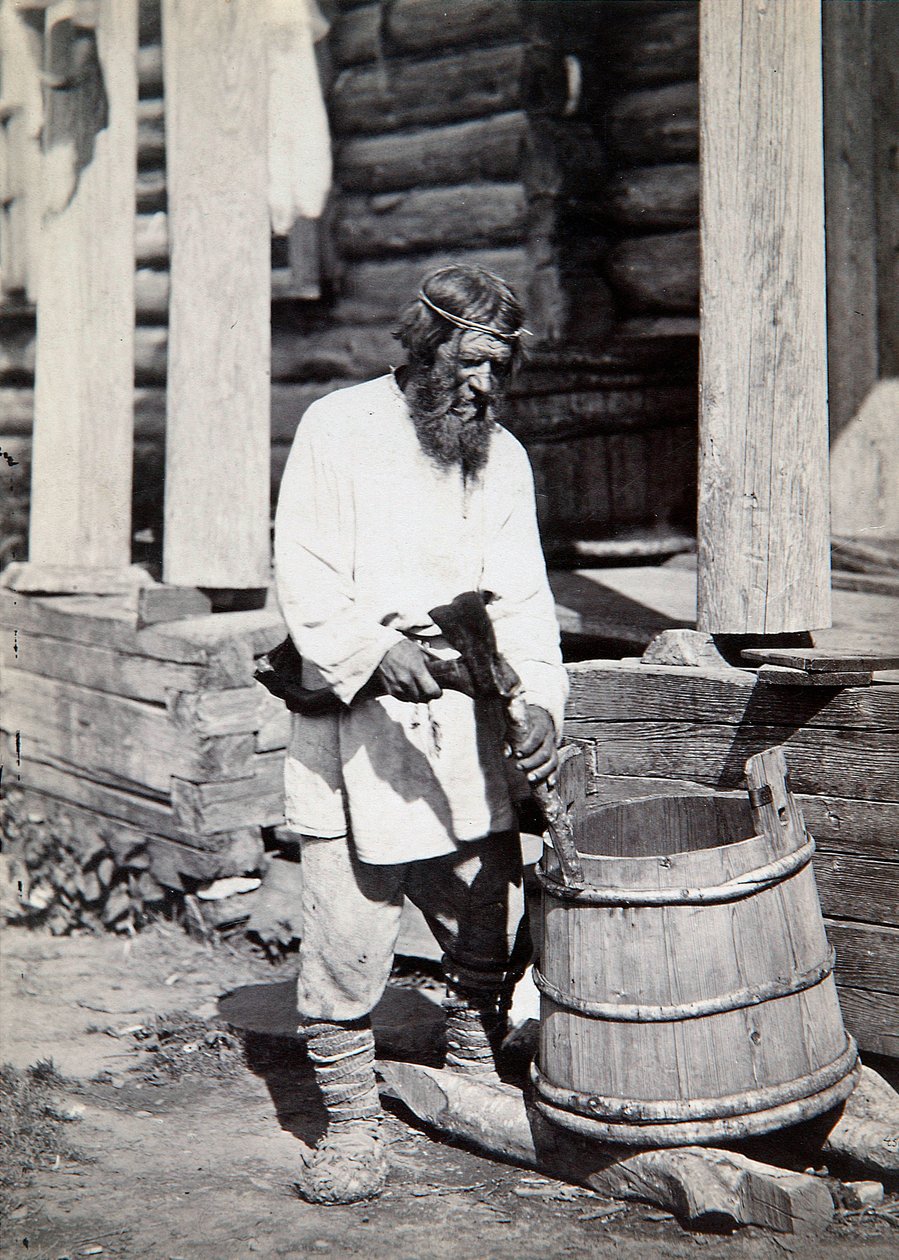 Un paysan, années 1890 - Unbekannt