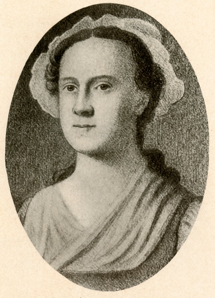 Portrait de Mlle Hill de Philadelphie, vers 1756, 1937 - Unbekannt