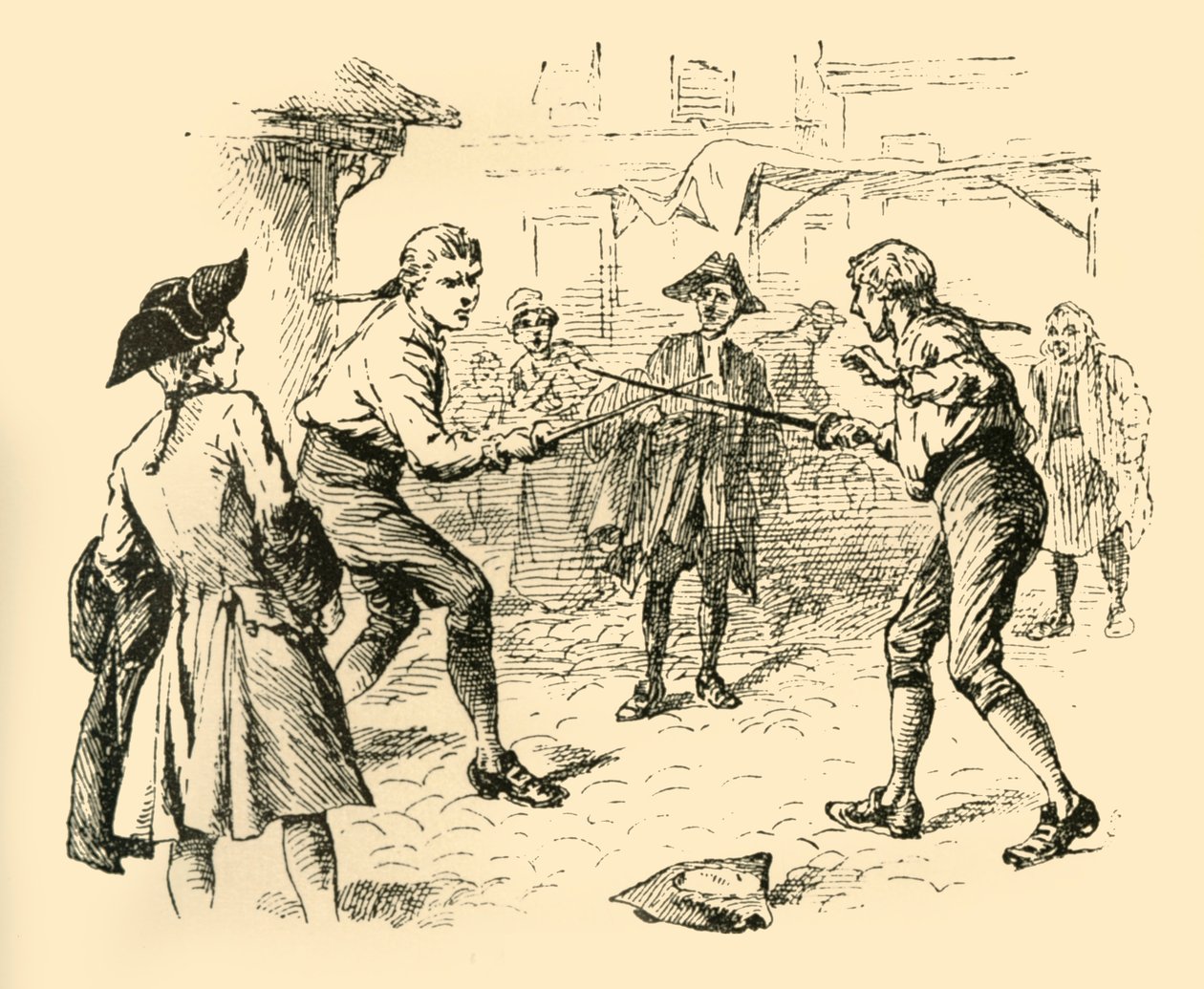Un recours aux épées, 1907 - Unbekannt