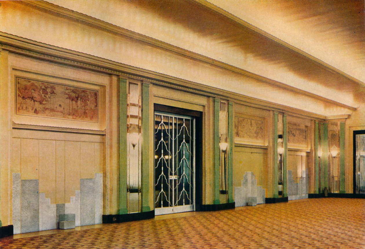Vue de la nouvelle salle de bal de l