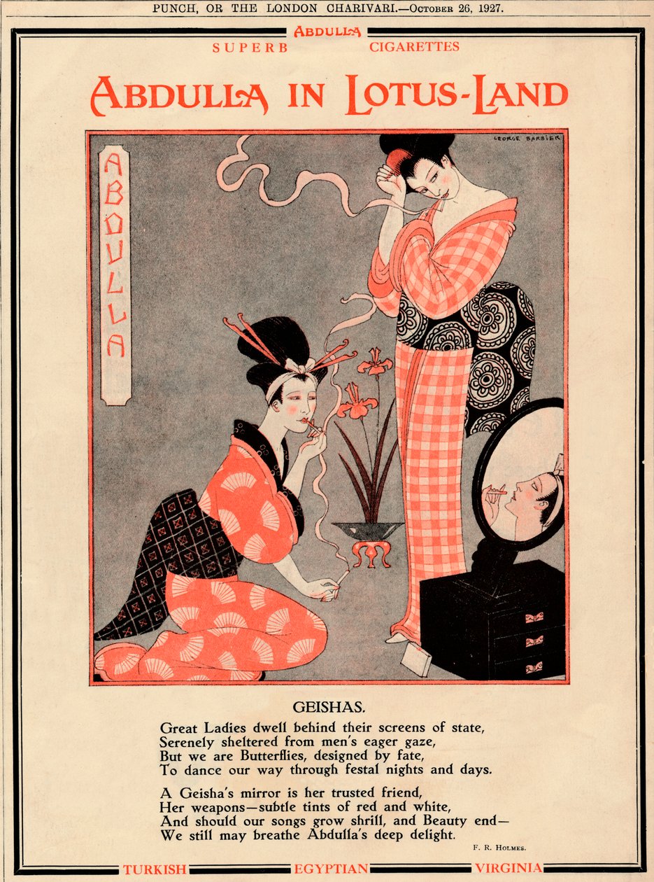 Abdulla au pays des lotus - Geishas, 1927 - Unbekannt