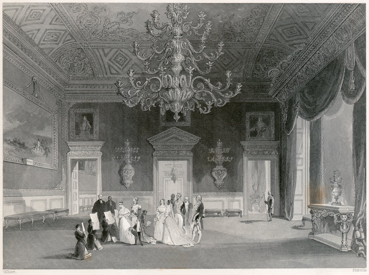 Accession de la reine Victoria, Palais St James, Londres, 1837 - Unbekannt