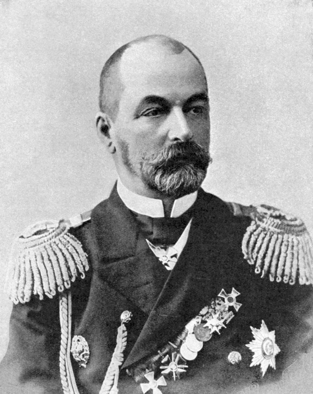 Amiral Rozhestvensky, commandant russe, Guerre russo-japonaise, 1904-5 - Unbekannt
