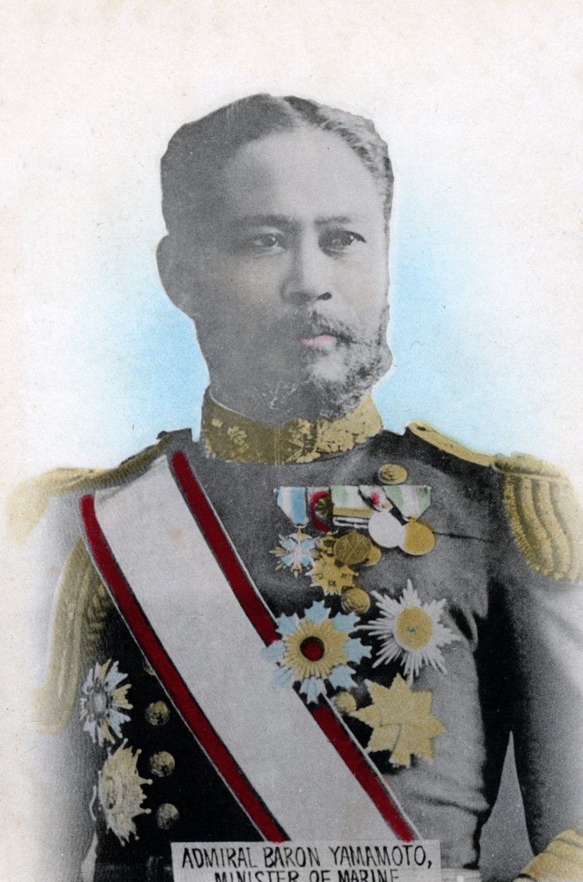 Amiral Yamamoto, ministre japonais de la Marine, vers 1904-1905 - Unbekannt